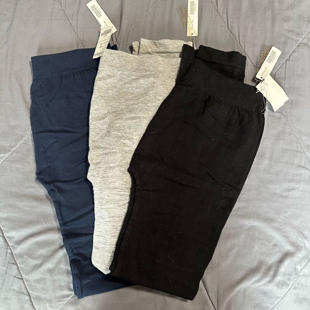 Nana woman’s seamless leggings bundle of 3,